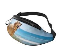 Fashion Golden Retriever Bum Bag | Fanny Pack & Chest Pack | Adjustable Waist Bag for Women & Men | Secure Zip | Lightweight & Compact | Perfect for Travel,Sports,Hiking,Outdoor