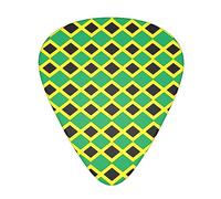 Fashion Guitar pick Guitar Plectrums for Your Electric, Acoustic, or Bass Guitar Luxury abstract jamaica jamaican flag Guitar Picks 0.46mm/0.71mm/0.96mm