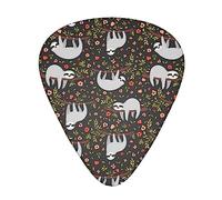 Fashion Guitar pick Guitar Plectrums for Your Electric, Acoustic, or Bass Guitar Luxury funny sloth climb tree Guitar Picks 0.46mm/0.71mm/0.96mm
