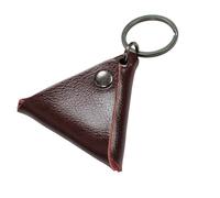 Fashion Guitar Pick Organizer Case Triangle Storage Bag Accessories Tool Pocket Keychain Holder