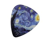 Fashion Guitar Picks Colorful Multiple Thickness Options 0.46 0.71 0.96mm Plectrums Texture Artistic Guitar Accessories
