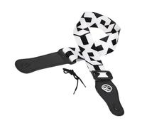 Fashion Guitar Strap With Integrated Pick Slots Wide Shoulder Supports Suitable For Bass Electric Guitars Electric Guitar Strap With Pick Holder
