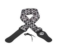 Fashion Guitar Strap With Integrated Pick Slots Wide Shoulder Supports Suitable For Bass Electric Guitars Electric Guitar Strap With Pick Holder