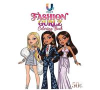 Fashion Gurlz Coloring Book: Artwork by UMAR'Z ART LAB