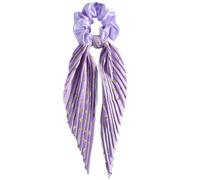 Fashion Hair Scrunchie Floral Ribbon Tie Elegant Accessory Party Hairpiece Adds Romance For Various