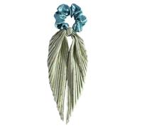 Fashion Hair Scrunchie Floral Ribbon Tie Elegant Accessory Party Hairpiece Adds Romance For Various