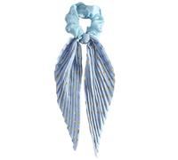 Fashion Hair Scrunchie Floral Ribbon Tie Elegant Accessory Party Hairpiece Adds Romance For Various