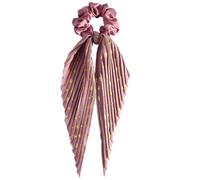 Fashion Hair Scrunchie Floral Ribbon Tie Elegant Accessory Party Hairpiece Adds Romance For Various