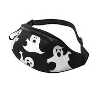 Fashion Halloween Goth Bum Bag | Fanny Pack & Chest Pack | Adjustable Waist Bag for Women & Men | Secure Zip | Lightweight & Compact | Perfect for Travel,Sports,Hiking,Outdoor