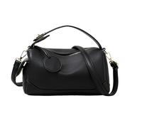 Fashion Handbags for Women - Elegant PU Leather Large Capacity Shoulder Bag with Zipper Simple Boston Pillow Bag Boston Crossbody Bags for Dating School Shopping Work Travel
