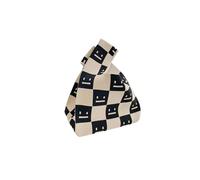Fashion Handmade Knit Handbags Women Mini Knot Wrist Bag Casual Tote Bag Reusable Shopping Bags For Walks, Color-a20, One Size