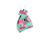 Fashion Handmade Knit Handbags Women Mini Knot Wrist Bag Casual Tote Bag Reusable Shopping Bags For Walks, Color-a29, One Size