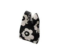 Fashion Handmade Knit Handbags Women Mini Knot Wrist Bag Casual Tote Bag Reusable Shopping Bags For Walks, Color-a26, One Size