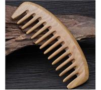 Fashion Handmade Wooden Sandalwood Hair Combs Head Massager Wide Tooth Comb for Hair Styling Tools 1PCS