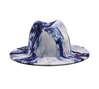 Fashion Hat Wide Brim Cowboy Hat Printed Top Felt Costume For Celebrations Christmas Halloween Cowboy Hats For Women Men Western