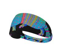 Fashion Headband for Sports - Colorful animals Print Elastic Exercise Headband, Ideal for Yoga, Running, and More