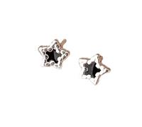 Fashion Heart/Star Studs Earrings Stylish Ears Pin Ear Studs Statement Earring Creative Ears Jewelry for Woman Girl Everyday Light Earrings Women