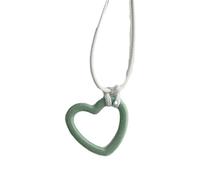 Fashion Hollow Resin Heart Pendant Necklace Simple Choker Colorful Rope Neck Chain Unique Clavicle Chain Jewelry Cute Acrylic Star Pendant Collar Necklace For Women Simple Choker