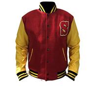 Fashion Hyped Crows Smallville Clark Kent Varsity Letterman Jacket