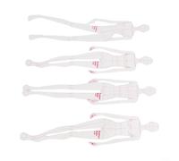 Fashion Illustration Ruler Set for Sewing Pattern Making - Curve Template Tailoring Tools for Garment Design & Dressmaking - Plastic Figure Drawing Guide for Beginners & Professionals(A)