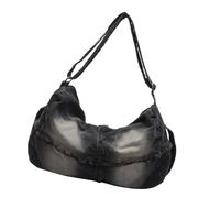 Fashion Jean Crossbody Bag For Men And Women Stylish Shoulder Bags Practical Fabric Adjustable Strap For Everyday Use Student Essential Bag