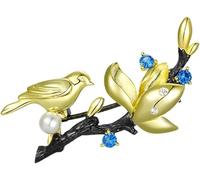 Fashion Jewelry,Exquisite Lapel Pin, National Trend High-end Corsage Women's New Chinese Style Brooch High-end Niche Pin