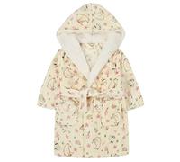 Fashion Junction Childrens/Kids/Boys/Girls Soft Cosy Warm Winter Hooded Dressing Gown/Robe ~ Novelty & Plain Fleece (Woodland Animal Print, 7-8 Years)