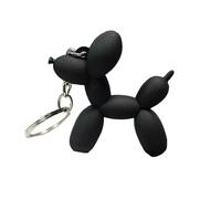 Fashion Keychain Punk Balloon Dog Soft Rubber Dog Keychains for Women Bag Pendant Jewelry Trinket Men's Car Key Ring Key Chain Useful and Deft