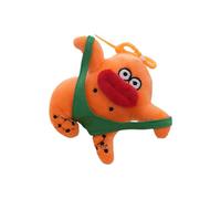 Fashion Keyring Plush Dolls Cartoon Holder Funny Sausage Mouse Doll Creative Young Adult and Collector Cartoon Chain, フリーサイズ