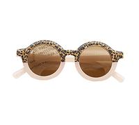 Fashion Kids Toddler Baby Girl Boy Round Sunglasses Leopard Bear UV400 for Protection Classic for Sun Protec Children Leopard Sunglasses Kids Uv400 Protection Baby Boy and Girl Double