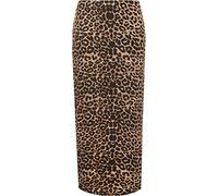 Fashion Knot Women's Animal Leopard Spot Floral Print Long Stretch Casual Maxi Skirt 14-28