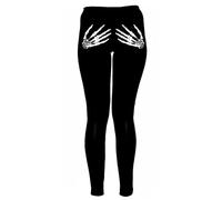 Fashion Knot Womens Skeleton Bones Dress Leggings Halloween Plus Size Bodycon Bodysuit Size 8-22