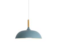 Fashion Lamp Shade Creative Lamp Shade American Industrial Decor Chandeliers Adjustable Ceiling Lamp Lighting Fixtures for Bedroom, Dining Room(Blue,35CM)