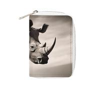 Fashion Leather South Africa Animal Printed Card Holder, Large Capacity Card Holder Small And Convenient Easily Put Into Pockets, Carry-on Bags, Backpacks, Etc. Meet Your Convenient Storage Needs