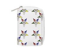 Fashion Leather Stars Eastern Stars Printed Card Holder, Large Capacity Card Holder Small And Convenient Easily Put Into Pockets, Carry-on Bags, Backpacks, Etc. Meet Your Convenient Storage Needs