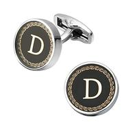 Fashion Letter Cufflinks The English Alphabet Cuff Links Men Shirt Charm Cufflinks Personalized Initials Alphabet Cufflinks