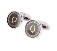 Fashion Letter Cufflinks The English Alphabet Cuff Links Men Shirt Charm Cufflinks Personalized Initials Alphabet Cufflinks