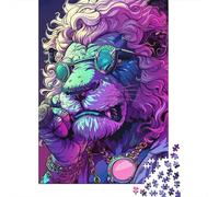 Fashion Lions 1000 Piece Puzzles for Adults Decompression Toys Brain Teaser Puzzles for Children 1000pcs (38x26cm)