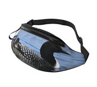 Fashion Loon Birds Bum Bag | Fanny Pack & Chest Pack | Adjustable Waist Bag for Women & Men | Secure Zip | Lightweight & Compact | Perfect for Travel,Sports,Hiking,Outdoor