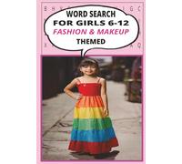 FASHION & MAKEUP THEMED WORD SEARCH PUZZLE BOOK