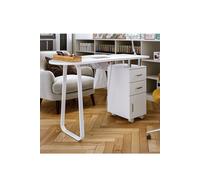Fashion Manicure Table Nail Desk in White The hot sale White