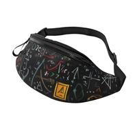 Fashion Math Formula Bum Bag | Fanny Pack & Chest Pack | Adjustable Waist Bag for Women & Men | Secure Zip | Lightweight & Compact | Perfect for Travel,Sports,Hiking,Outdoor