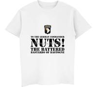 Fashion Men Cotton T-Shirt New Fight for Glory Men's T Shirt Army Sniper Tee Hip Hop Shirt Harajuku Streetwear Fitness White(XX-Large)
