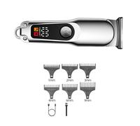 Fashion Men Hair Trimming Set Fashion Hair Styling Device Suitable for Vintage Pompadour Looks with LCD Display