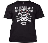 Fashion Men New Japan Pro Bullet Club Guerillas of Destiny Custom Men's T Shirt Tee Black XXL