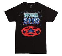 Fashion Men Summer T Shirt Men Printed T Shirt Rush 2112 Redux T Shirt Mens Personality T Shirt Black