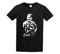 Fashion Men's T-Shirt A Tribute to Adder - Lord Flashheart Cult Comedy Fry & Laurie Crew Neck Tops Tee Black XL