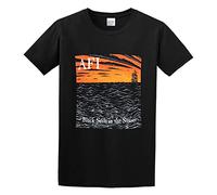 Fashion Men's T-Shirt AFI Sails in The Sunset Album Cover Crew Neck Tops Tee Black XL