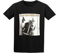 Fashion Men's T-Shirt Boogie Down Productions by All Means Necessary - BDP KRS One Hip Hop NYC Crew Neck Tops Tee Black S