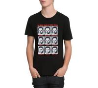 Fashion Mens T Shirt Men Summer Casual Shirt Halloween Faces of Mike Myers T Shirt(Large)
